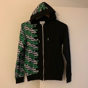 GAeLLE Paris boys zippered hoodie